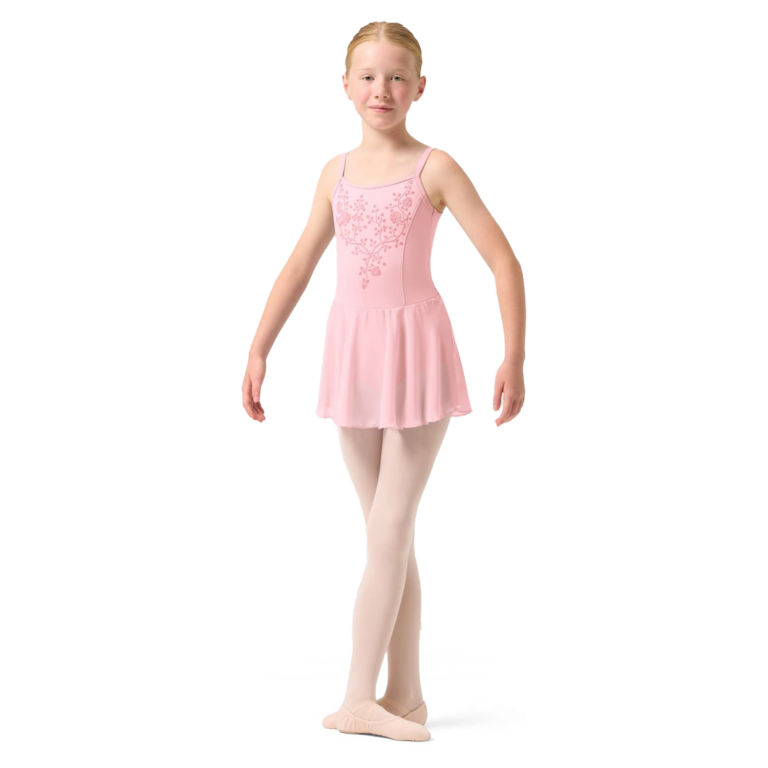 Bloch Alora Cl0507 Candy Pink Rosa Maedchen Ballettkleid Mit Traegern 01