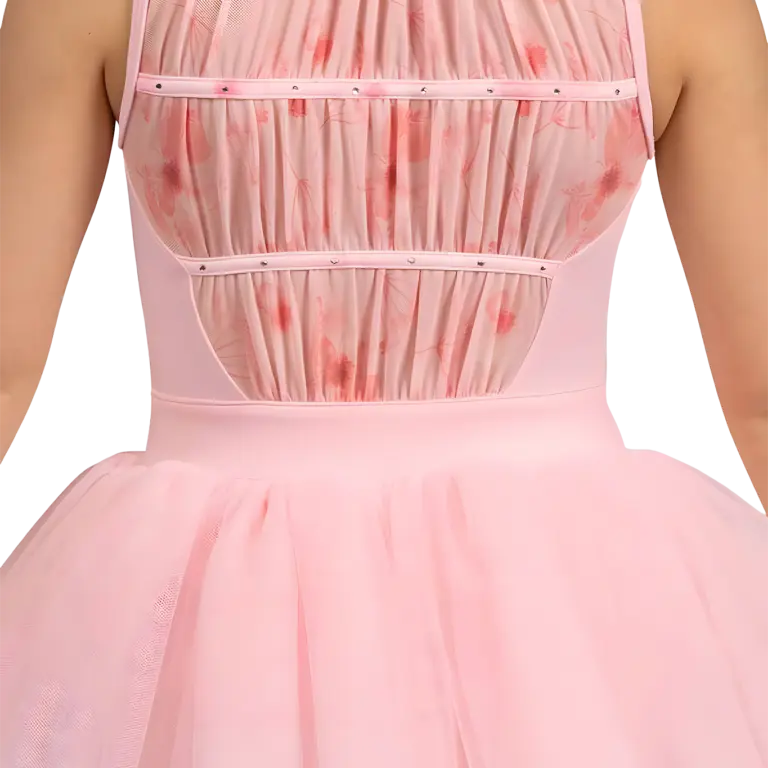 Bloch Evie Cl5235 Candy Pink Tank Top Tutu Fuer Maedchen Rosa 03
