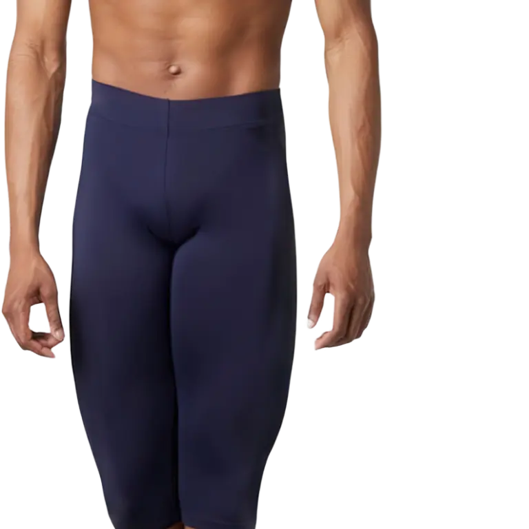 Bloch Knee Length Rehearsal Tight Mp003 Navy Knielange Herren Probestrumpfhose Marineblau 01