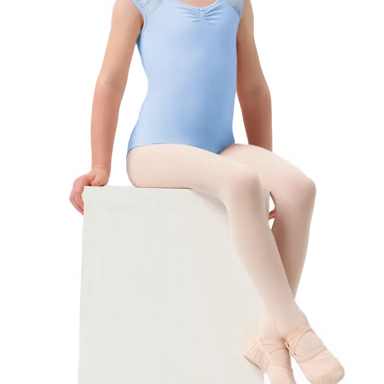 Mirella M1558c Baby Blue Ballettbody Fuer Maedchen Hellblau 01