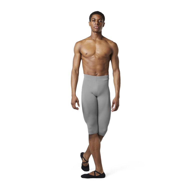 Bloch Knee Length Rehearsal Tights Dreiviertel Leggins Herren Grau 01
