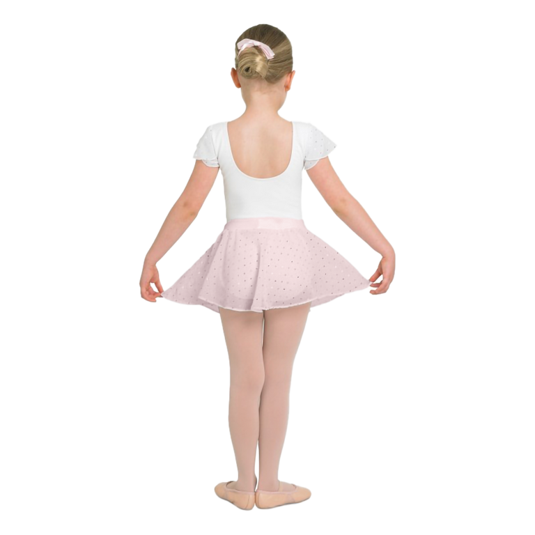 Bloch Olesia Cr5161 Light Pink Kinder Ballettrock Glitzer Pink 02