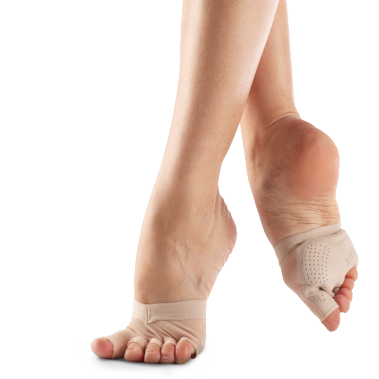 Bloch Soleil S0662l Tan Foot Glove Hautfarben Hell 01