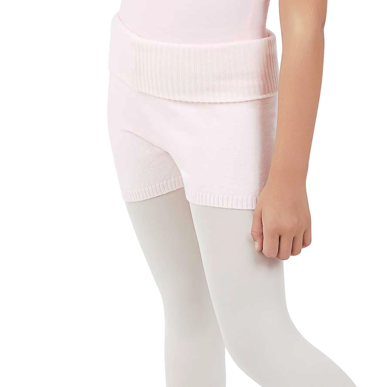 Capezio Ck10950 Pink High Waist Shorts Rosa 03