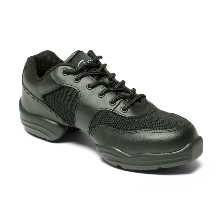 Capezio Ds02 Black Halbhoher Tanz Sneaker Schwarz 02