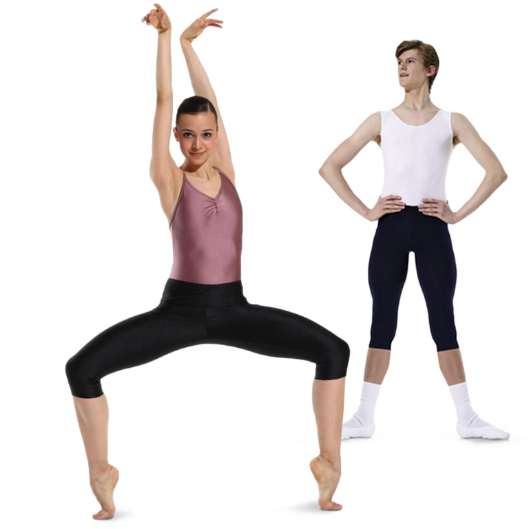 Danceries Capri G32 Schwarz Tanz Capri Leggings 02