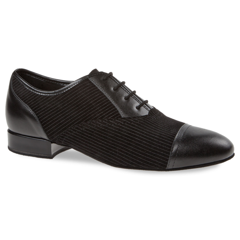 Diamant 077 075 165 Herren Tanzschuhe Mit Nadelstreifen Schwarz 01