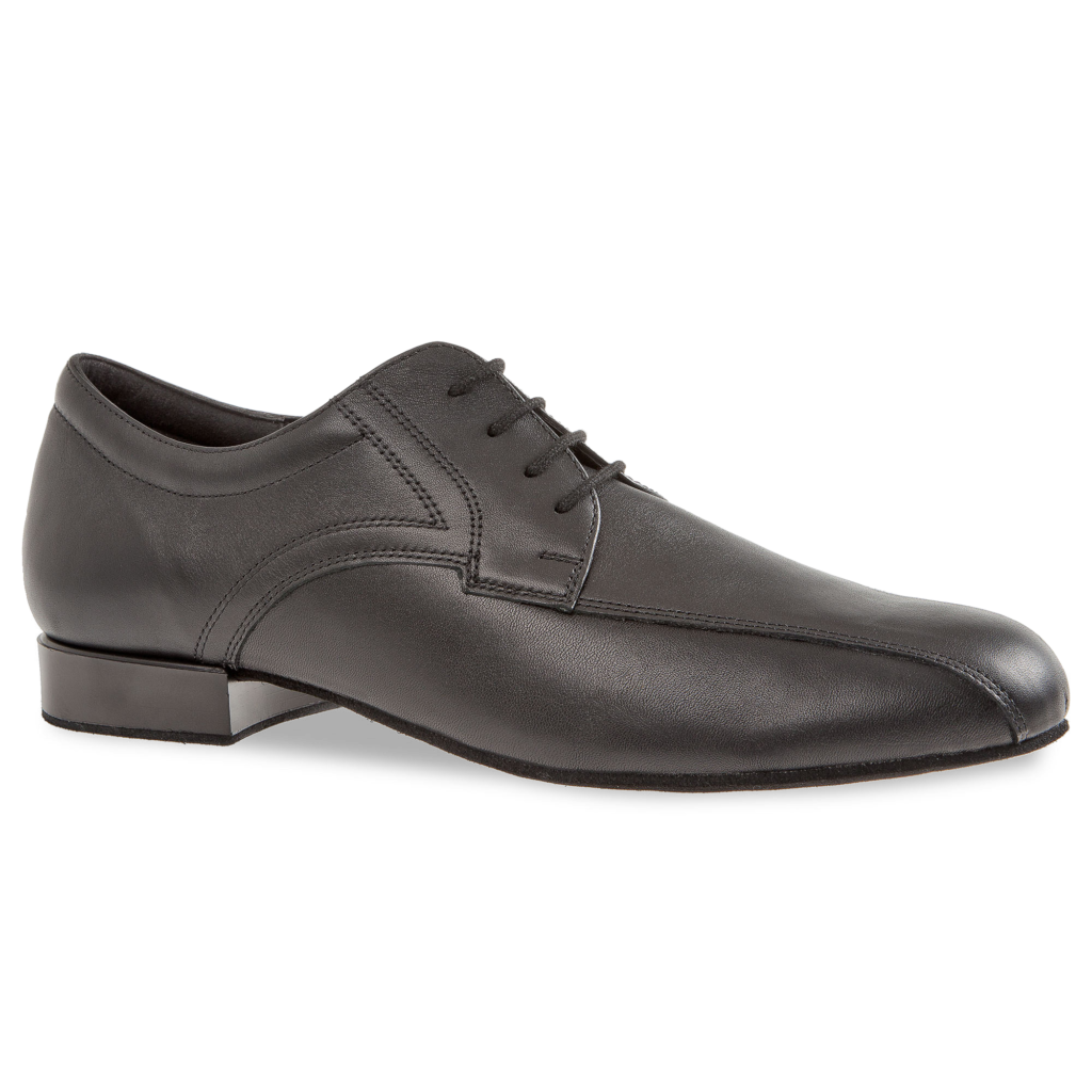 Chaussures De Danse Homme Diamant 179-025-028 - Cuir Véritable, Semelle Daim, Talon 2cm, Largeur Confortable (H)