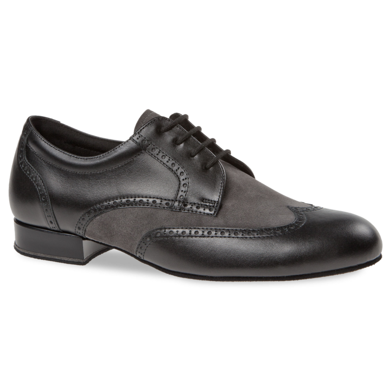 Diamant 099 025 376 Tanzschuh Herren Schwarz Grau 01