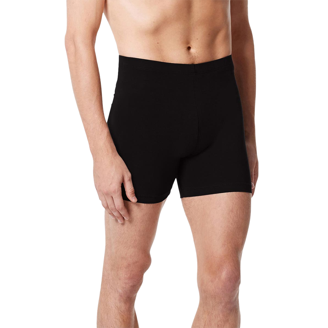 Lulli Dave CAL174M ⬝ Black • Schwarze Herren-Tanz-Shorts, Baumwolle ...