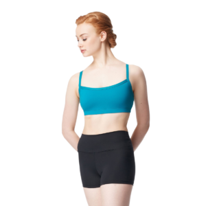 Lulli Diamanta Lub395 Black High Waist Shorts Schwarz 01