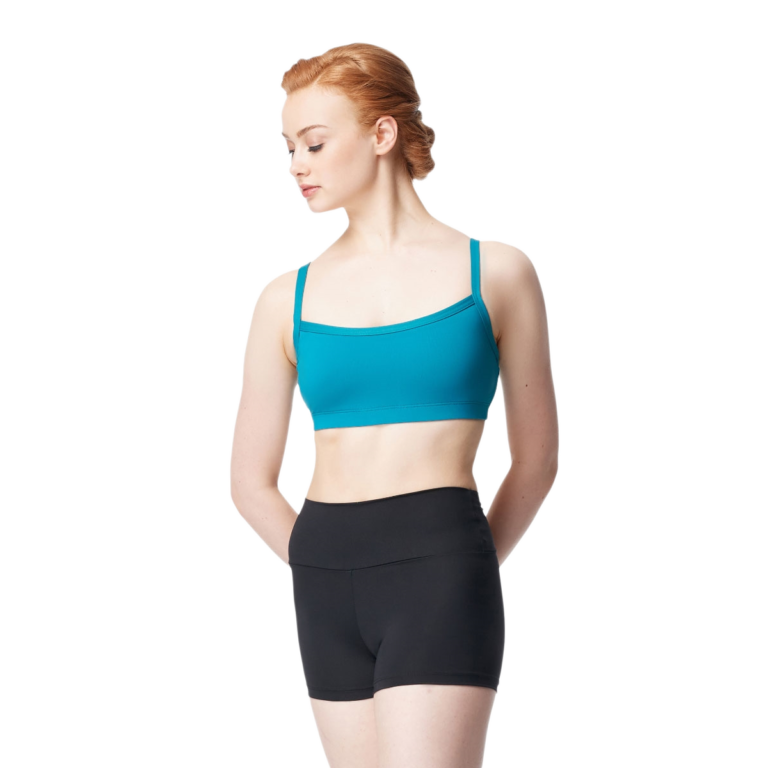 Lulli Diamanta Lub395 Black High Waist Shorts Schwarz 01