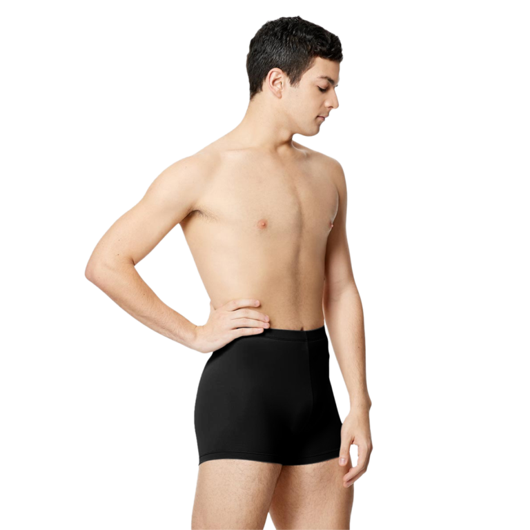 Lulli Ranier Tanzshorts Herren Mikrofaser Schwarz 01