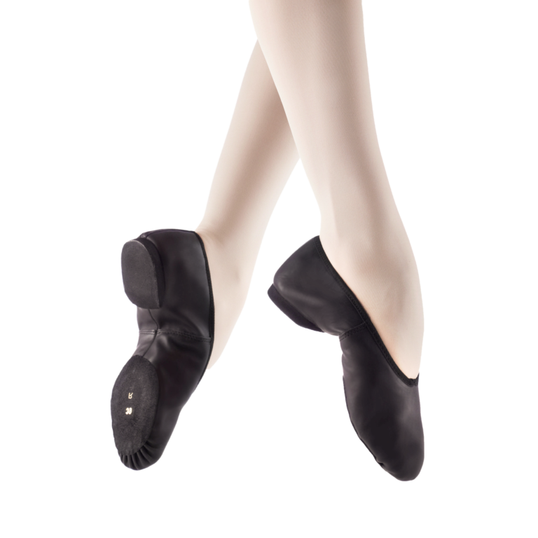 Merlet Blues Noir Tanzschläppchen Mit Absatz Schwarz 01