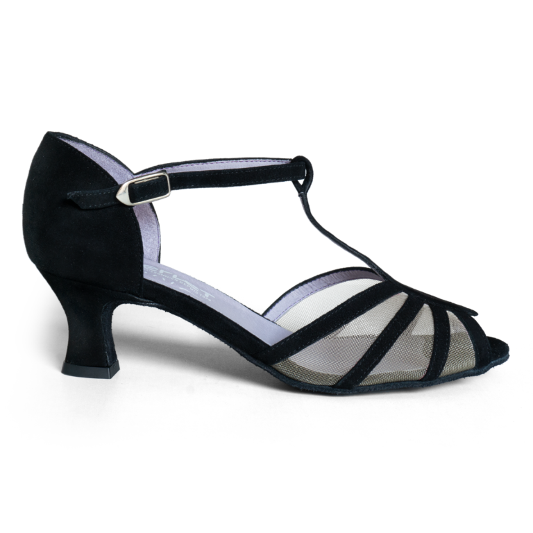 Merlet Karmina 1404 001 Bequeme Tanzsandale Schwarz 02