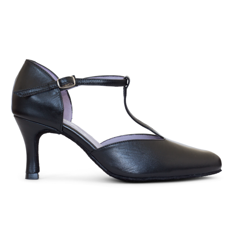 Merlet Nina Noir Tanzschuh T Riemchen Schwarz 02