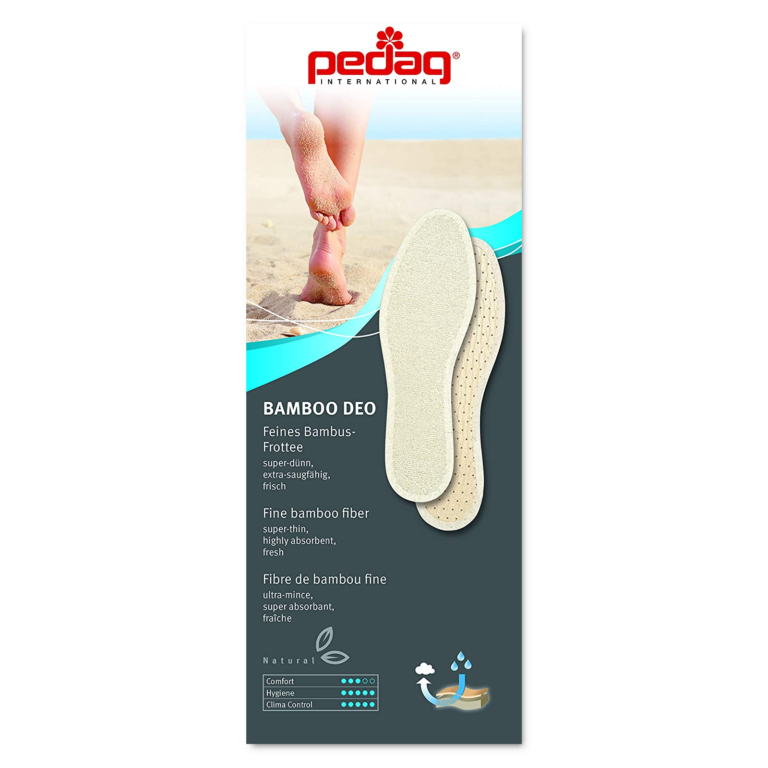 Pedag Bamboo Deo Duenne Einlegesohle Bambusfaser 02