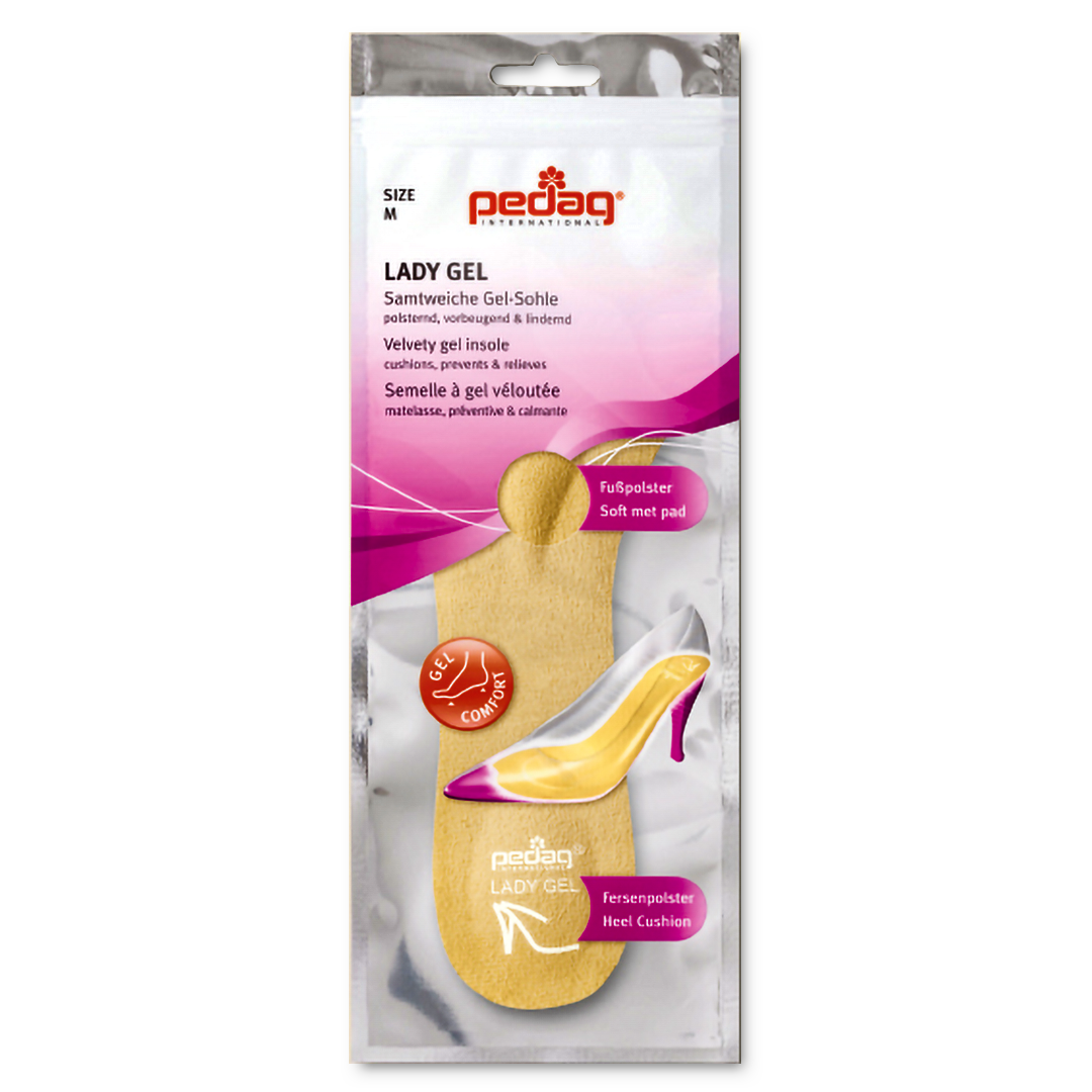 Pedag Lady Gel ⬝ High Heels Einlage • Für hohe Tanzschuhe