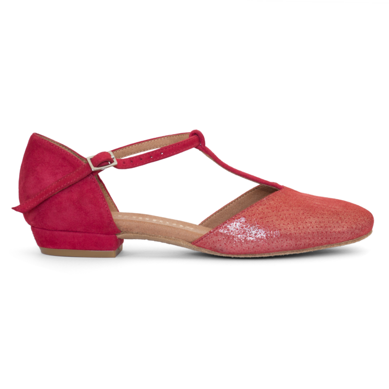 Rummos Carol Mait Red Tanzschuh Flacher Absatz Rot 02