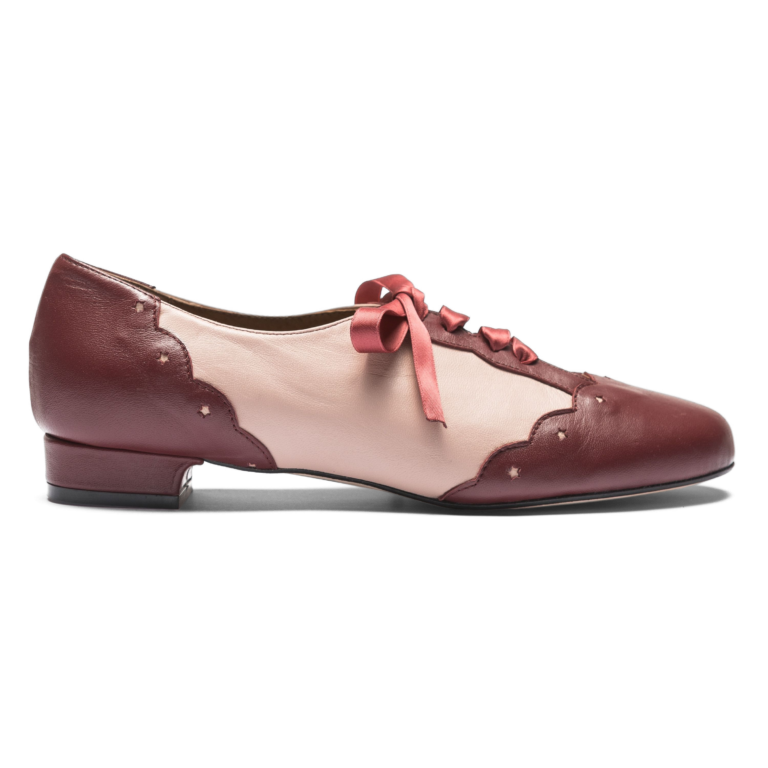 Rumpf 9239 Tanzschuhe Flach Braun Beige 02