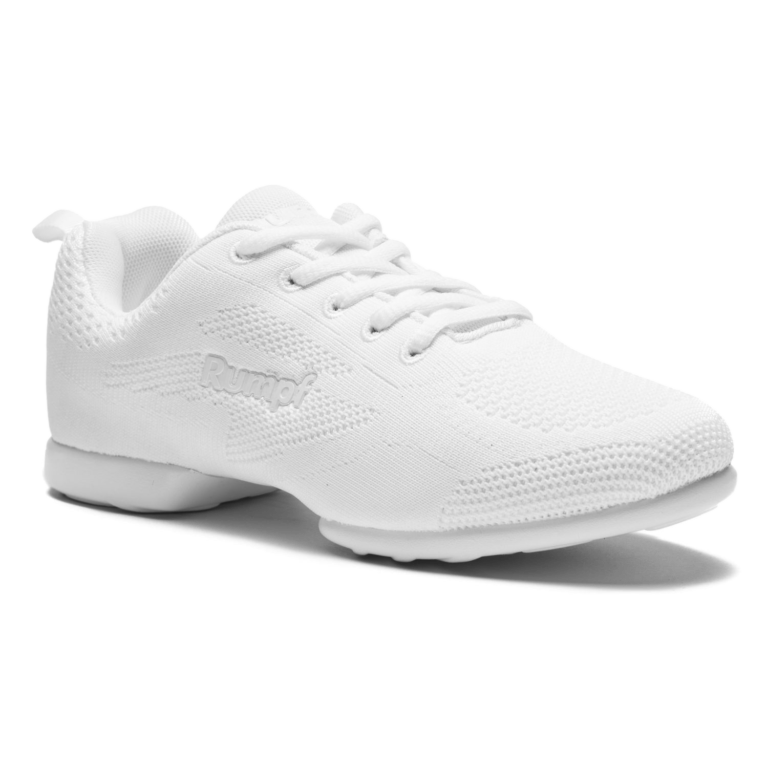 Rumpf Zuma 1567 Weiß Tanzsneaker Helle Sohle 01