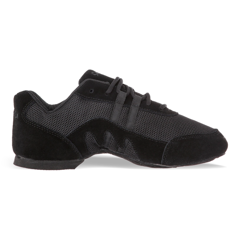 Sansha Salsette V931m Black Tanzsneaker Aus Mesh Schwarz 04