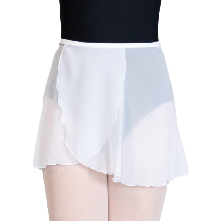 Sheddo Sk85c White Ballett Wickelrock Für Mädchen Weiß 01