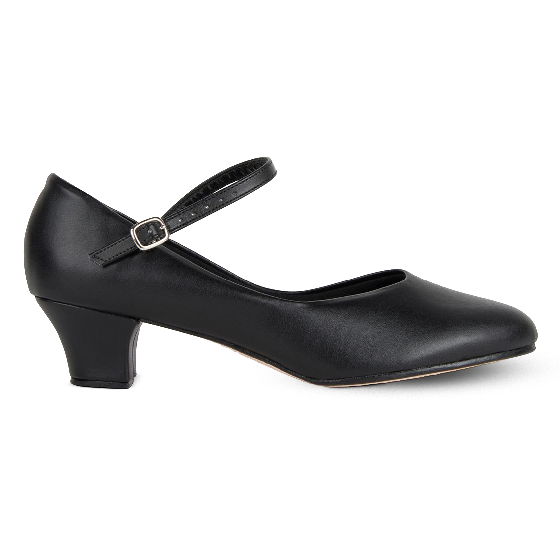 So Danca Ch50 Black Schwarzer Tanzschuh Mit Glattledersohle 01