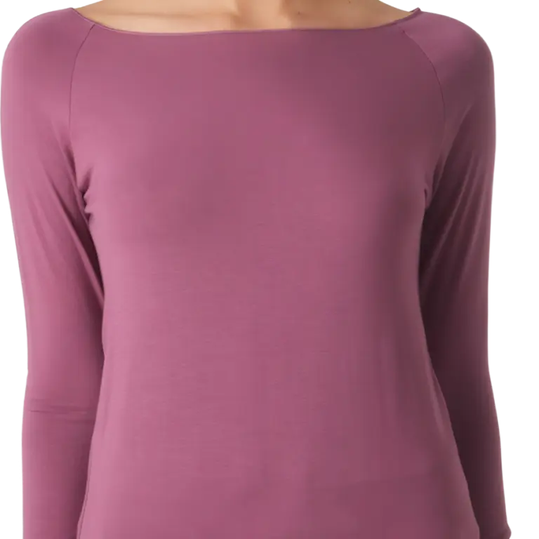 Tempsdanse Baltik Mauve Lila Langarm Tanz Shirt Aus Viskose 01