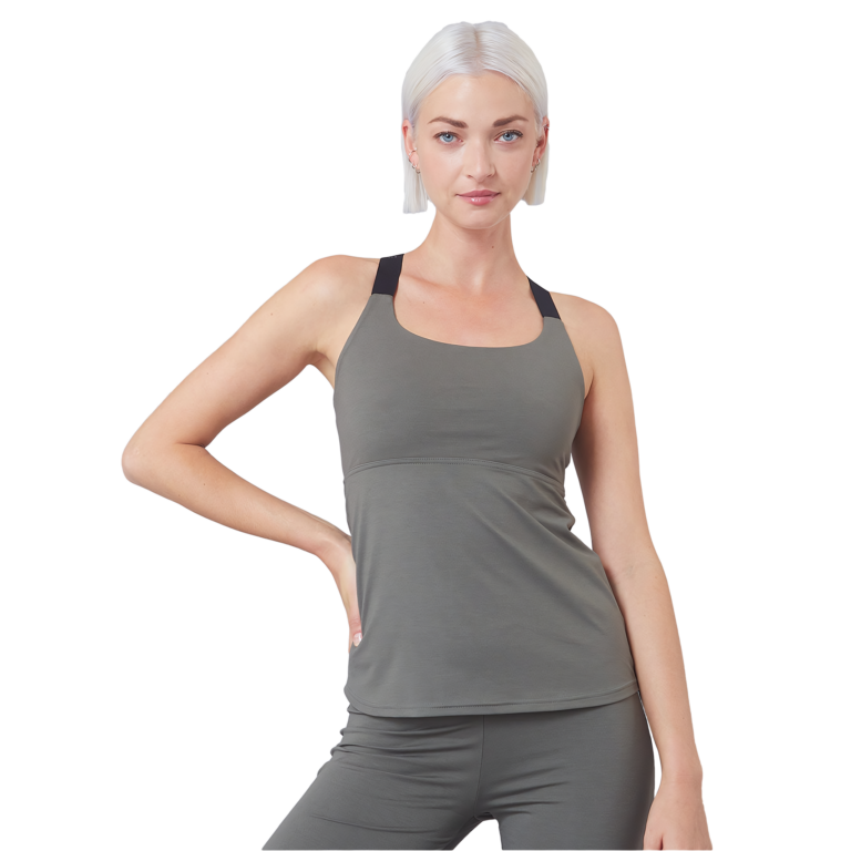 Tempsdanse Gaia Bonzai Graues Tanktop Mit Racerback 01