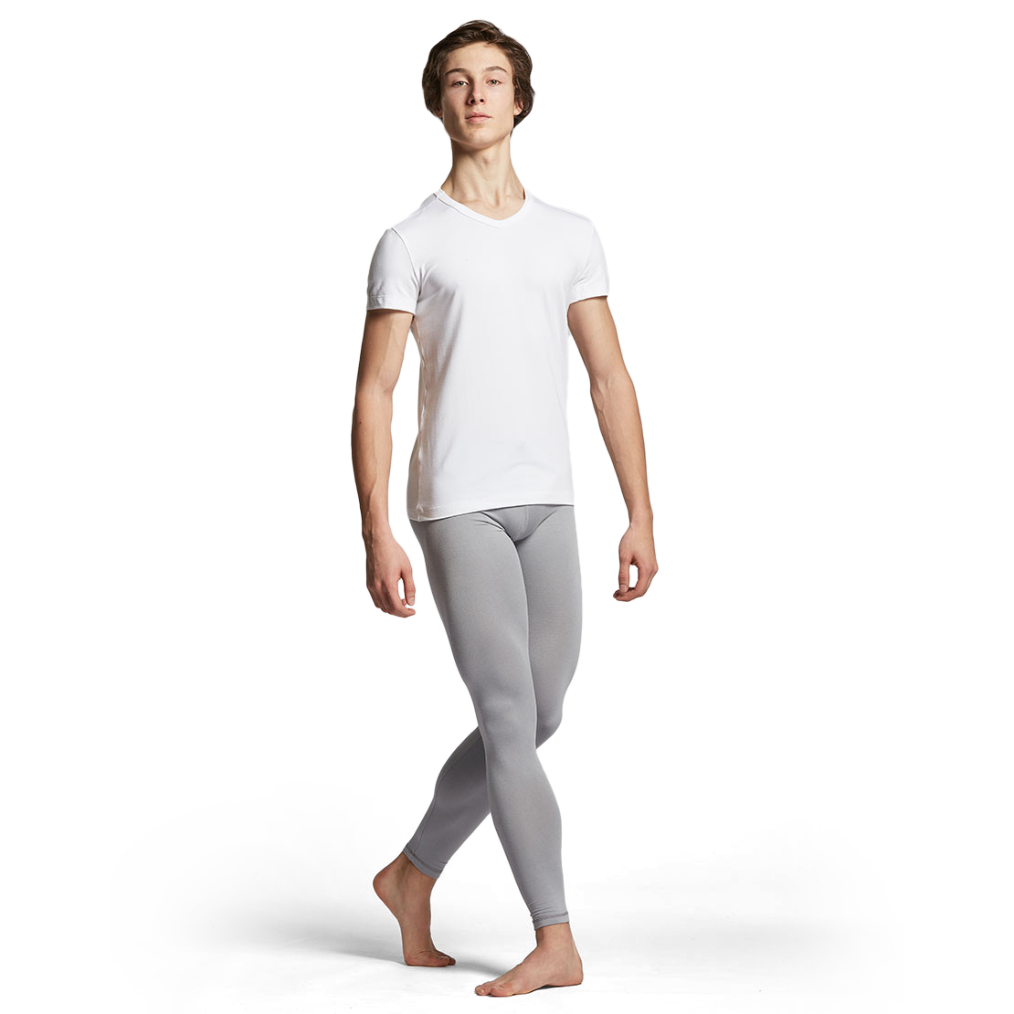Inlzdz Herren Latein Tanz-Body – Langarm, Glitzernd, Slim Fit, Mit Strass, Für Standard & Latein